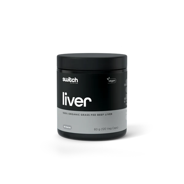 Switch Nutrition Organic Beef Liver 60vc