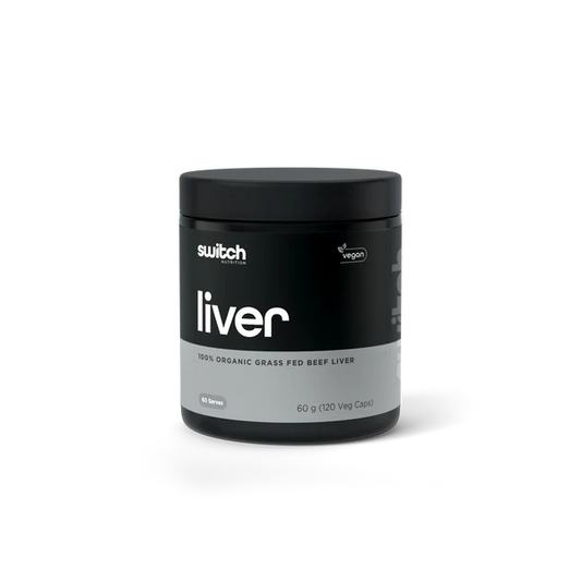Switch Nutrition Organic Beef Liver 60vc
