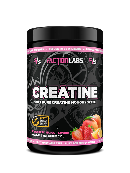 Faction Labs Creatine 350g Strawberry Mango