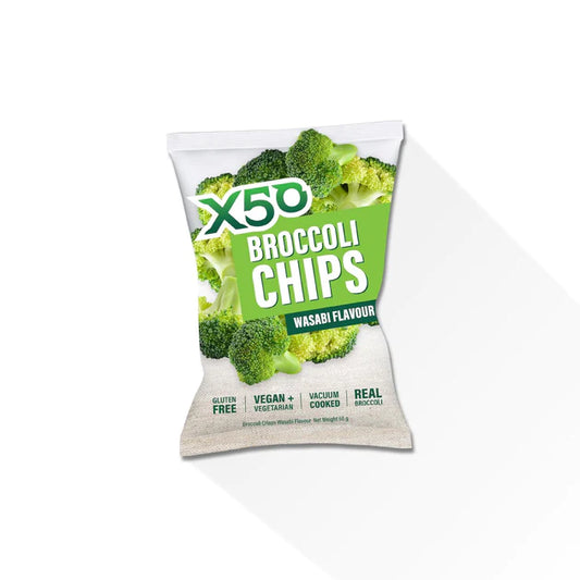 X50 Broccoli Chips 60g Wasabi