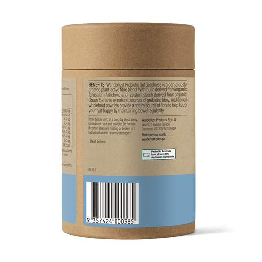 Wanderlust Gut Goodness Prebiotic Powder