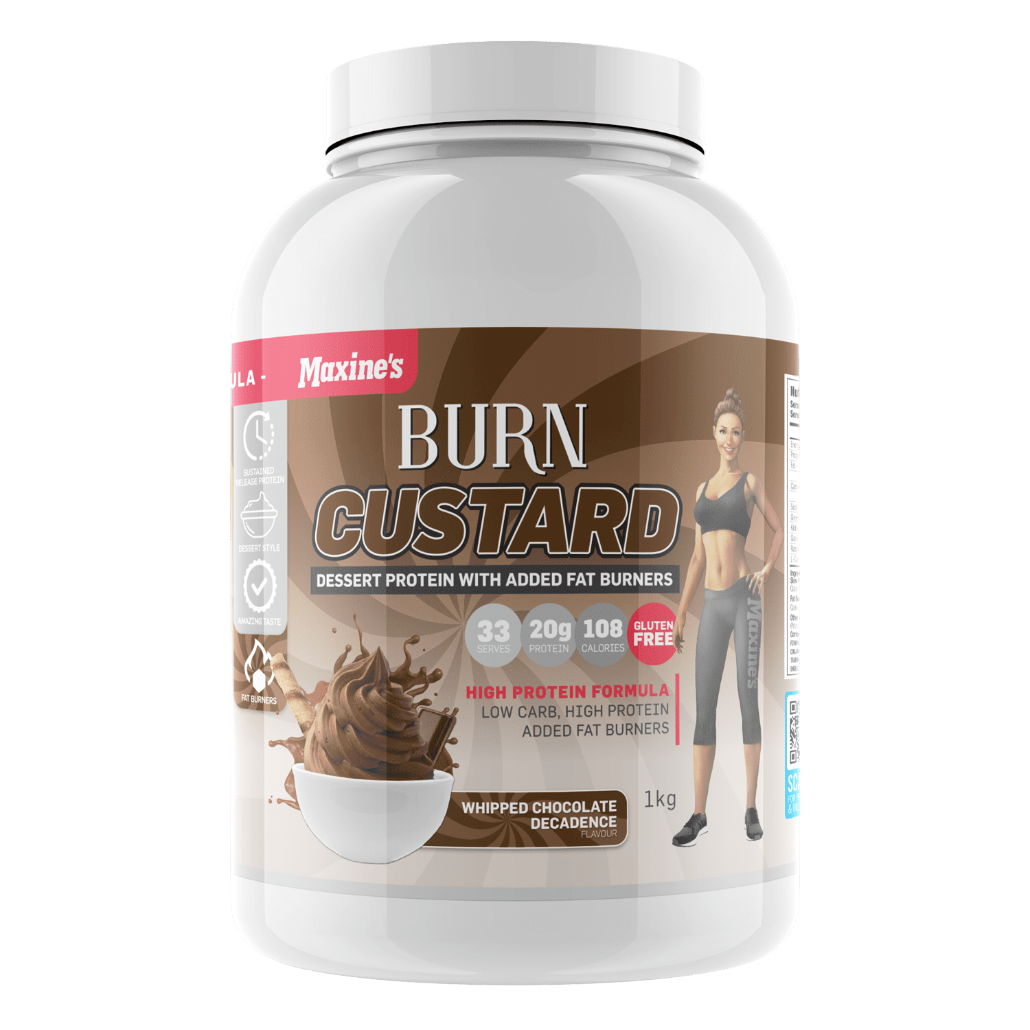 Maxines Burn Custard