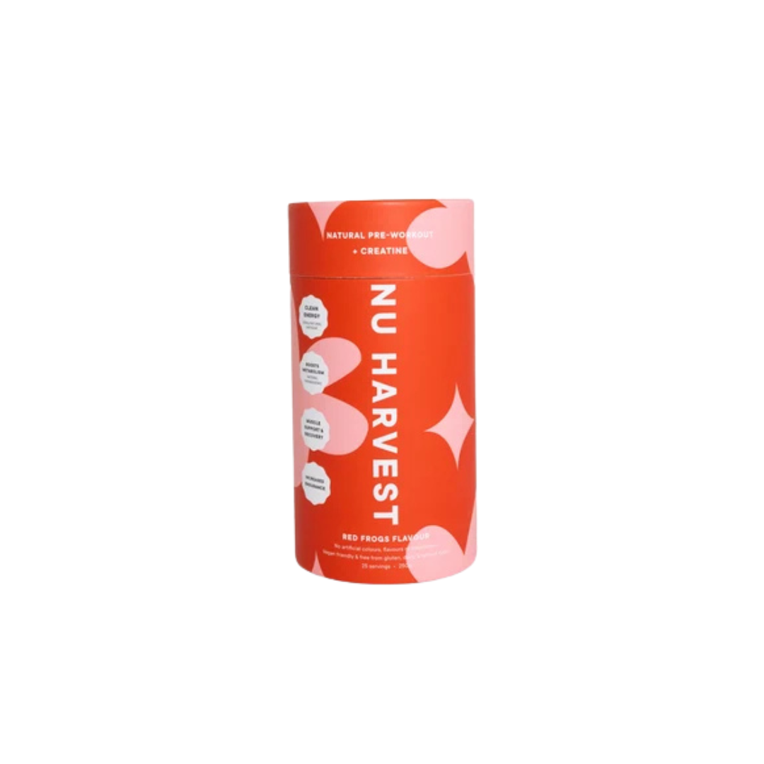 Naked Harvest Pre-Workout 250g Red Frogs