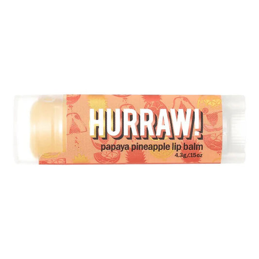 Hurraw Lip Balm 4.8g Papaya Pineapple