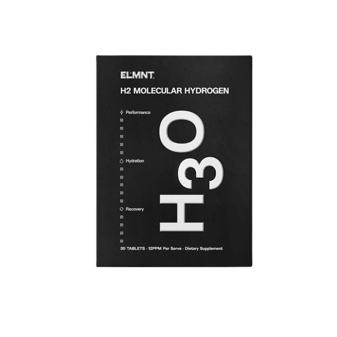 ELMNT H2 Molecular Hydrogen Water Tablets 30pk Natural