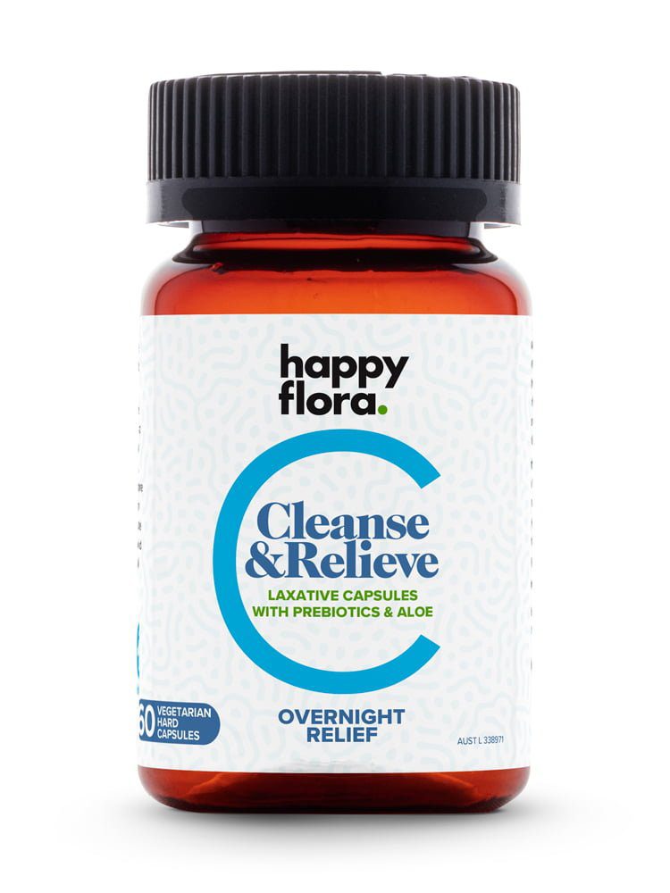 Happy Flora Cleanse 60vc Aloe
