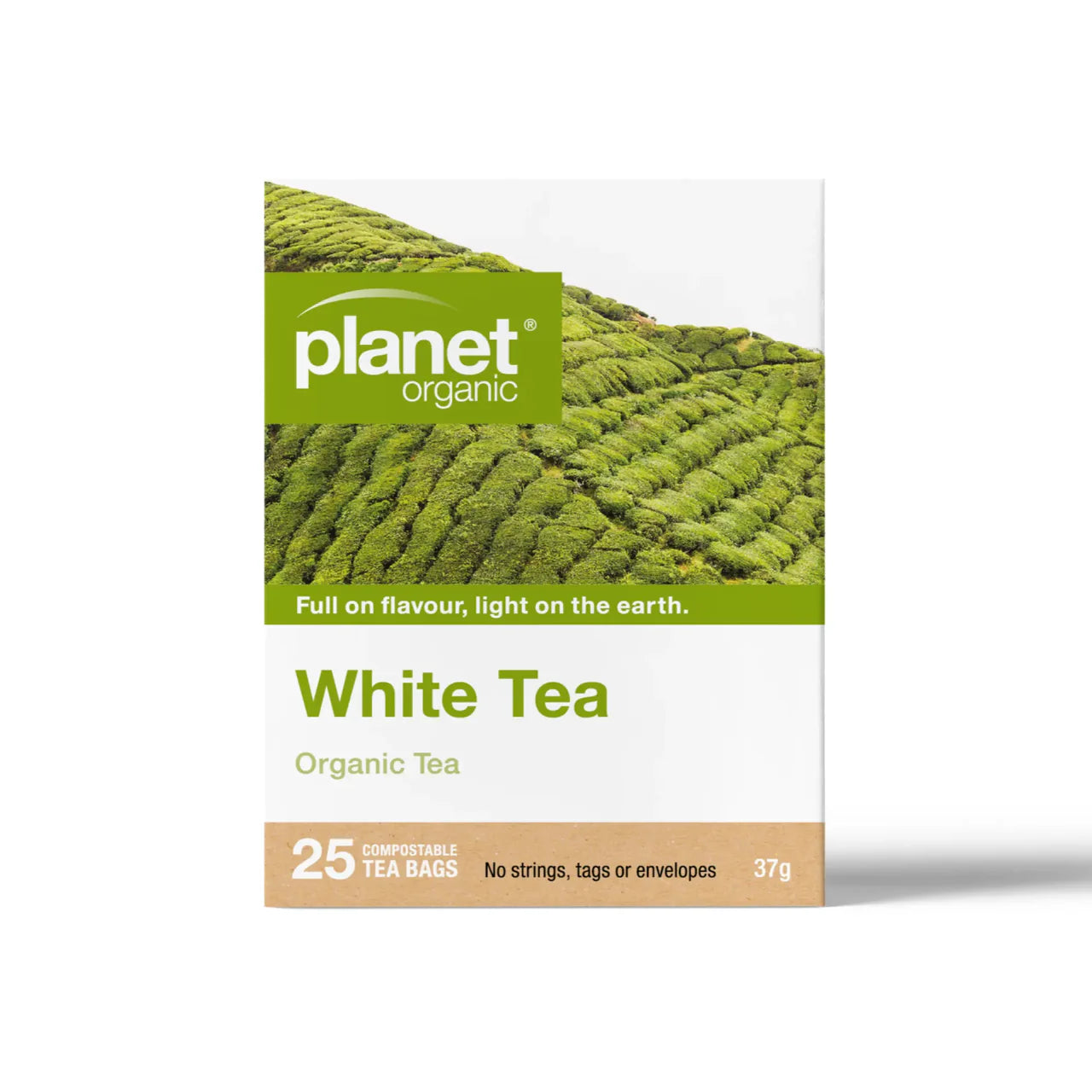 Planet Organic White Tea x 25 Tea Bags