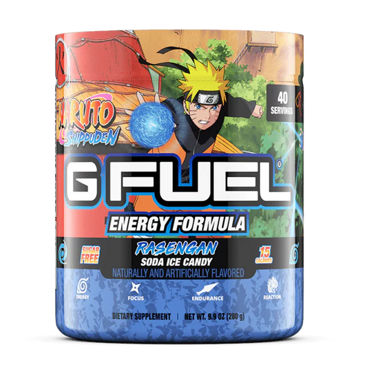 GFuel Energy Formula 40 SERVES Naruto Rasengan