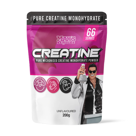 Maxs Lab Series Micronised Creatine Monohydrate 200g Unflavoured