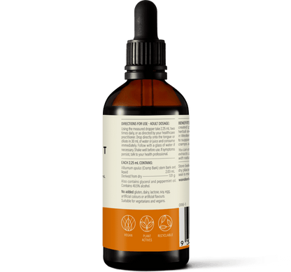 Wanderlust Cramp Bark Drops 90ml