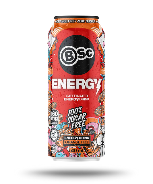 BSC Energy Drink 500ml Orange Fizz