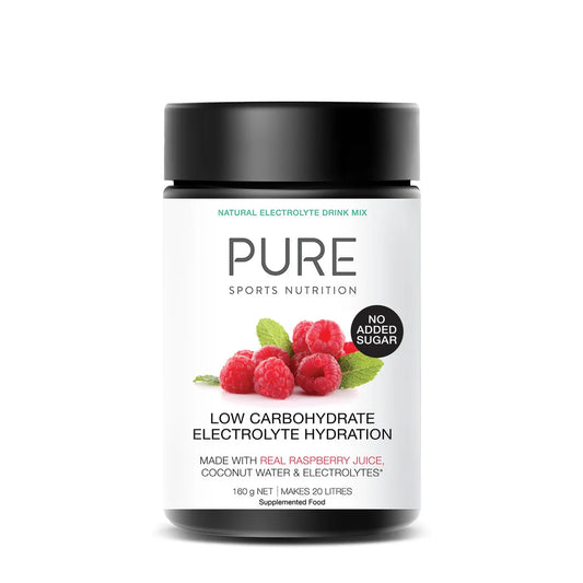 PURE Electrolyte Hydration Low Carb 160g Raspberry
