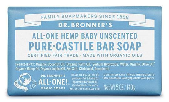 Dr Bronners Pure Castille Soaps