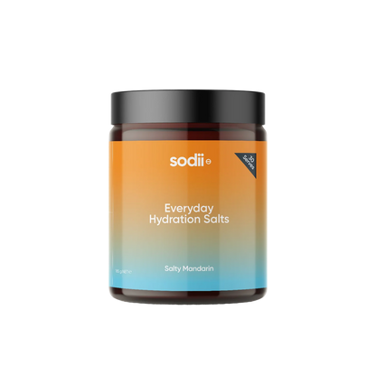 Sodii Everyday Hydration Salts 185g Mandarin