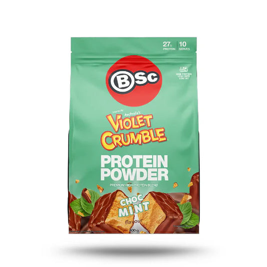 BSc Violet Crumble Protein Powder 400GM Choc Mint
