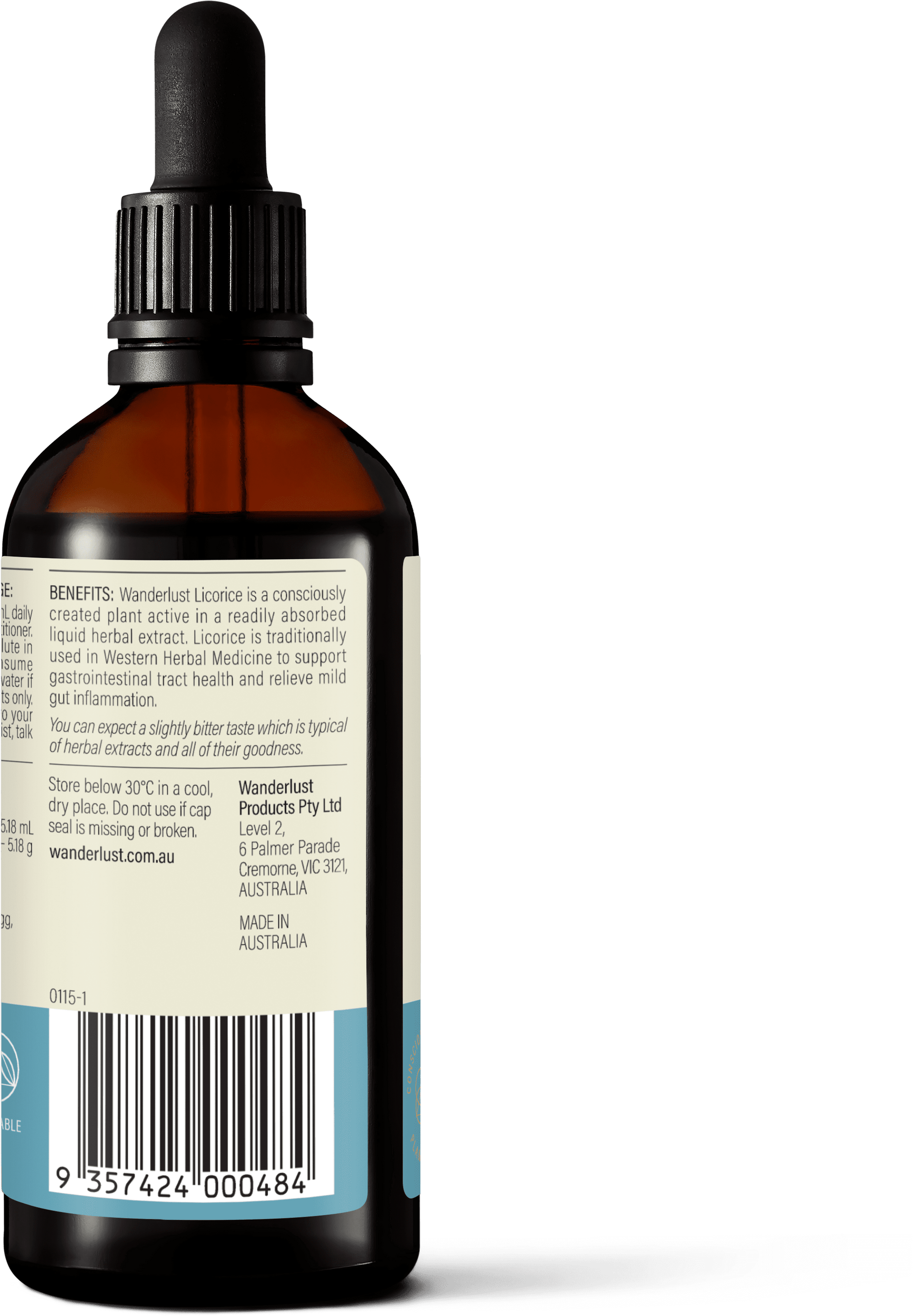 Wanderlust Licorice Drops 90ml
