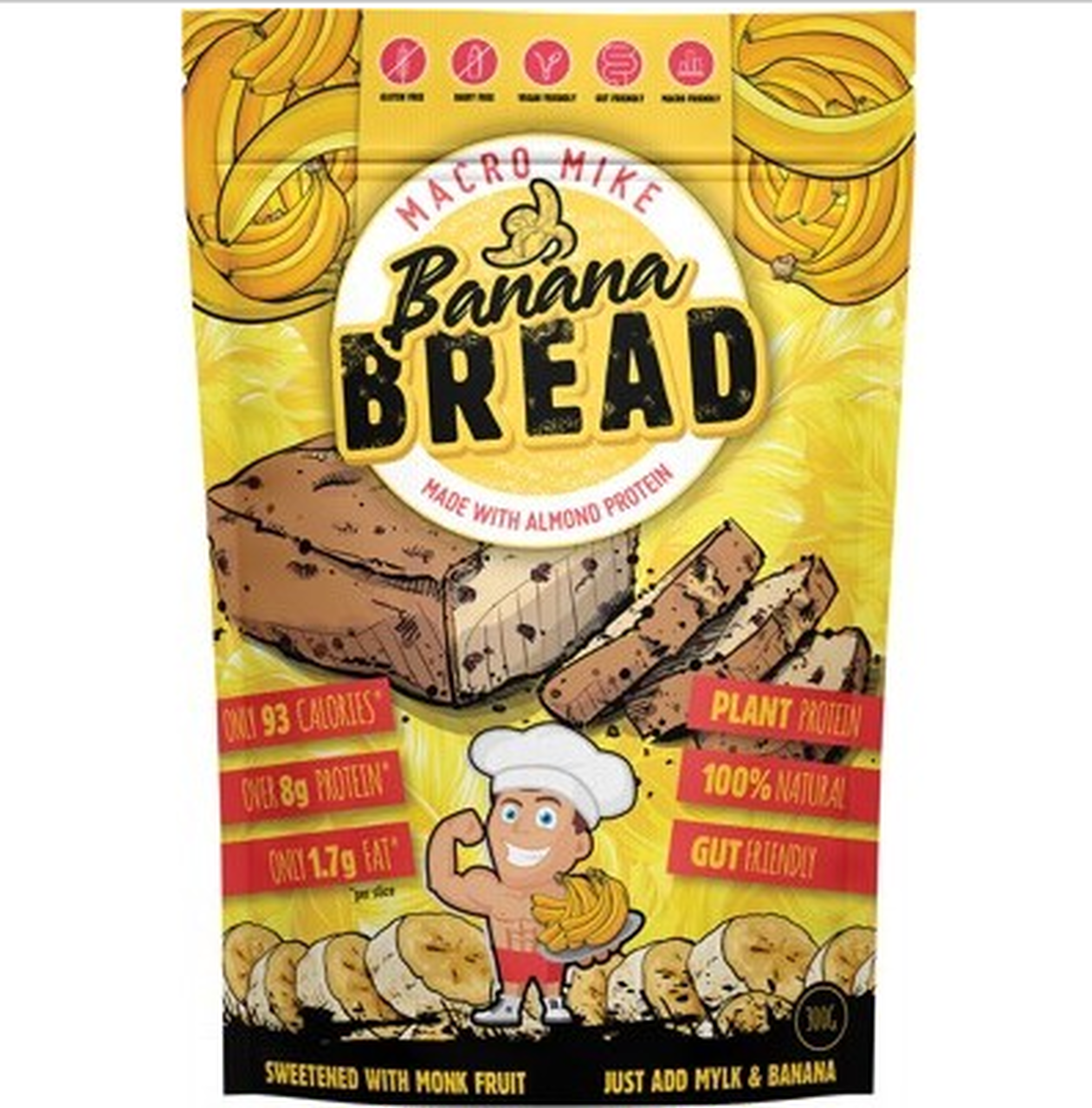 Macro Mike Banana Bread