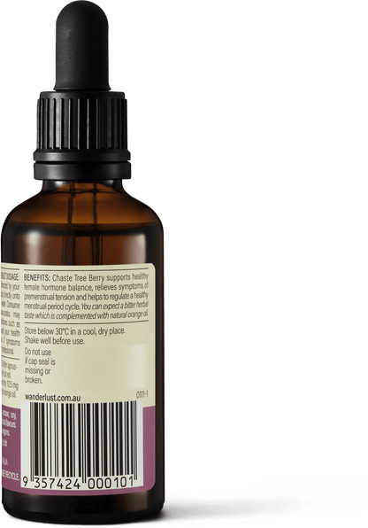 Wanderlust PMS Chaste Tree Liquid 50ml