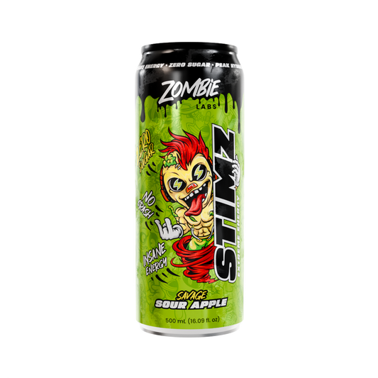ZombieLabs STIMZ RTD 500ML Savage Sour Apple