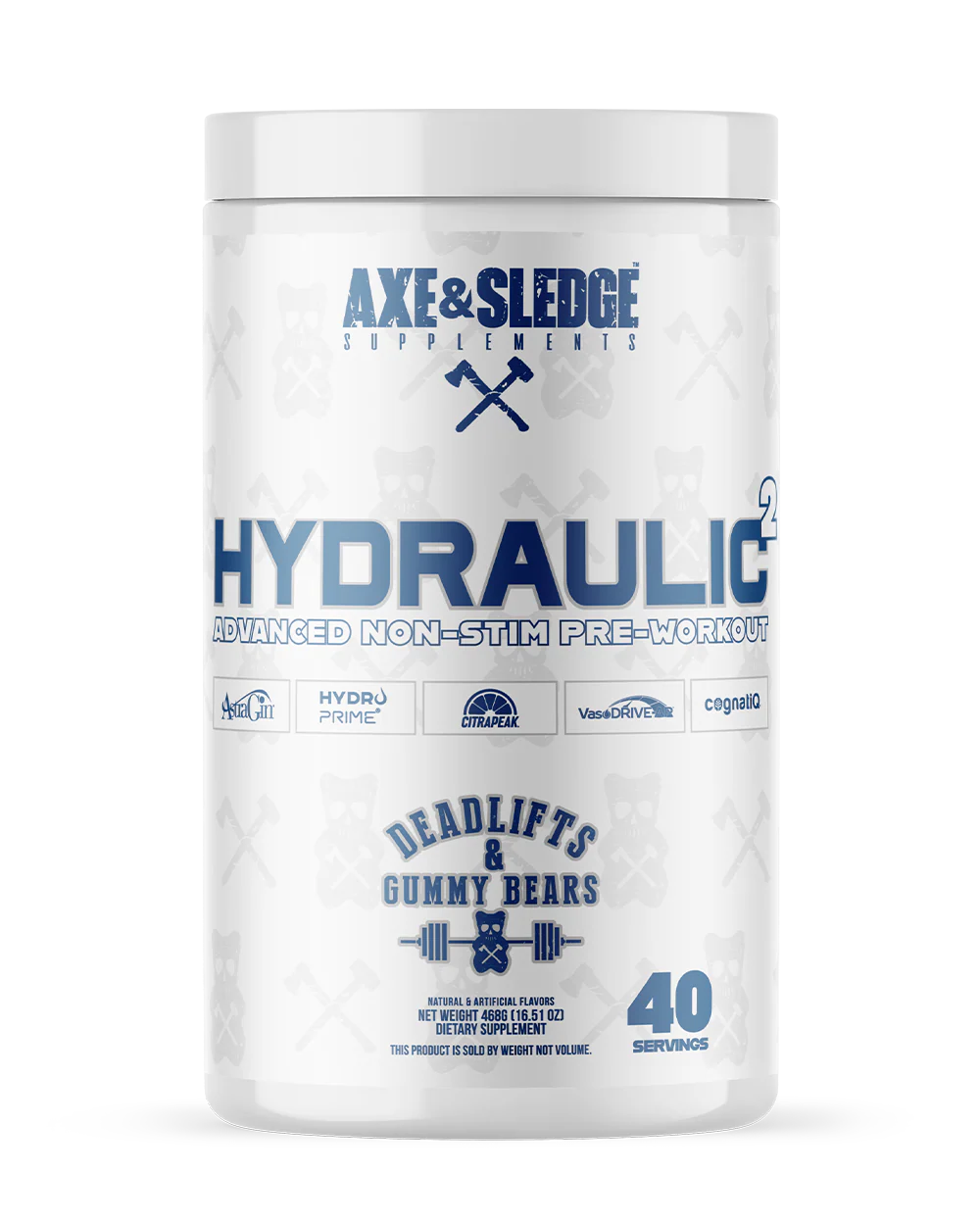 Axe & Sledge Hydraulic 40 Serves Deadlifts & Gummy Bears