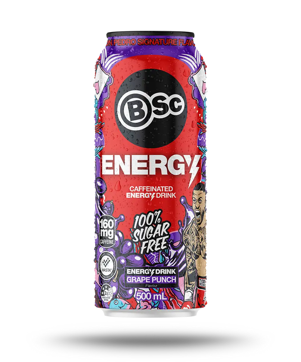 BSC Energy Drink 500ml Grape Punch