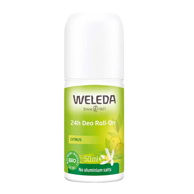 WELEDA Organic 24hr Roll-On Deodorant 50ml Citrus