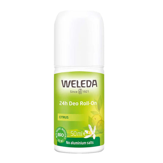 WELEDA Organic 24hr Roll-On Deodorant 50ml Citrus