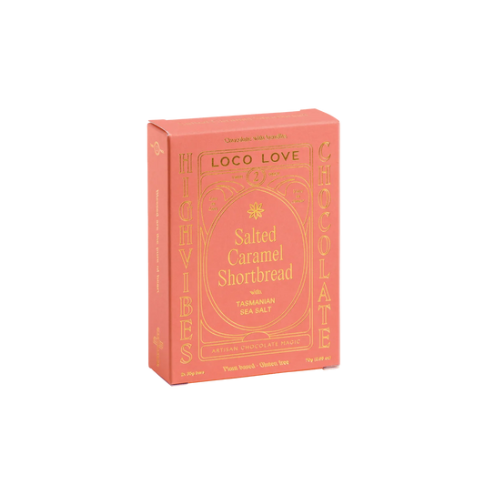 Loco Love Chocolate 70g Salted Caramel Shortbread