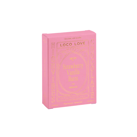 Loco Love Chocolate 70g Strawberry Vanilla Burst