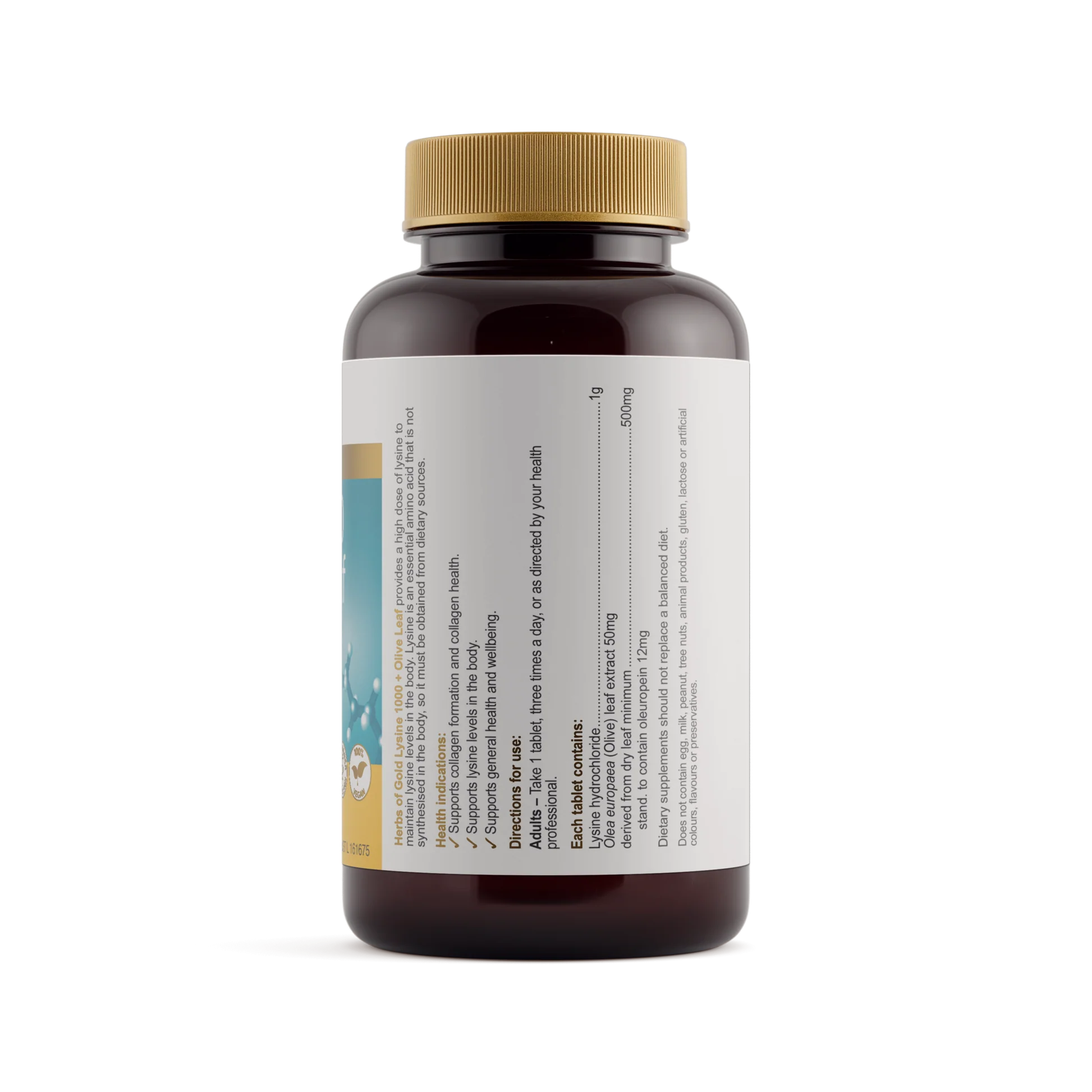 Hofg Lysine 1000 plus Olive Leaf 100T