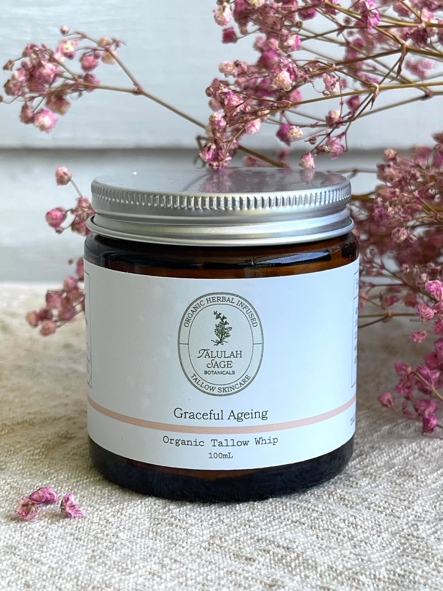 Talulah Sage Organic Tallow Whip 100g Graceful Ageing