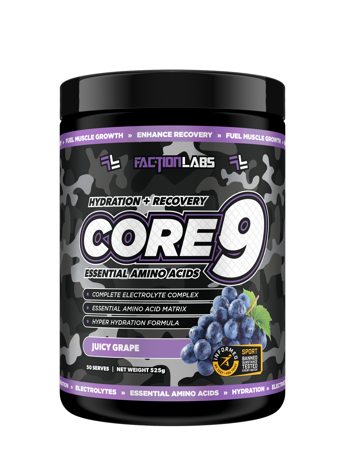 Faction Labs Core 9 50 serves