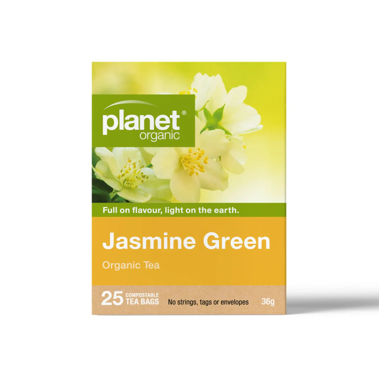 Planet Organic Jasmine Green Tea x 25 Tea Bags