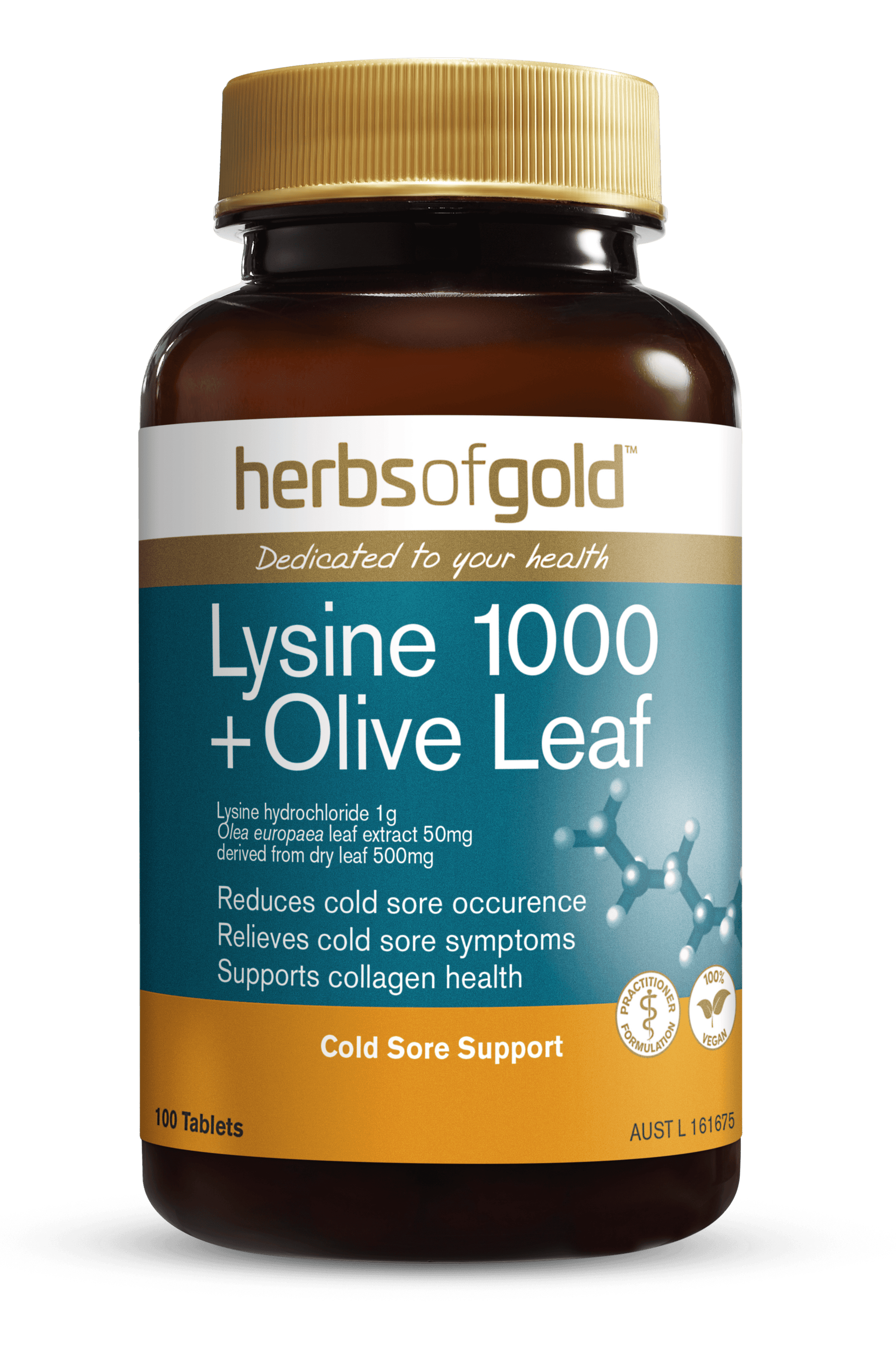 Hofg Lysine 1000 plus Olive Leaf
