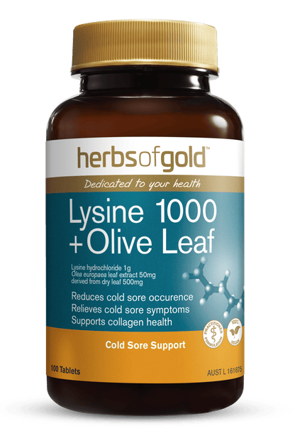 Hofg Lysine 1000 plus Olive Leaf