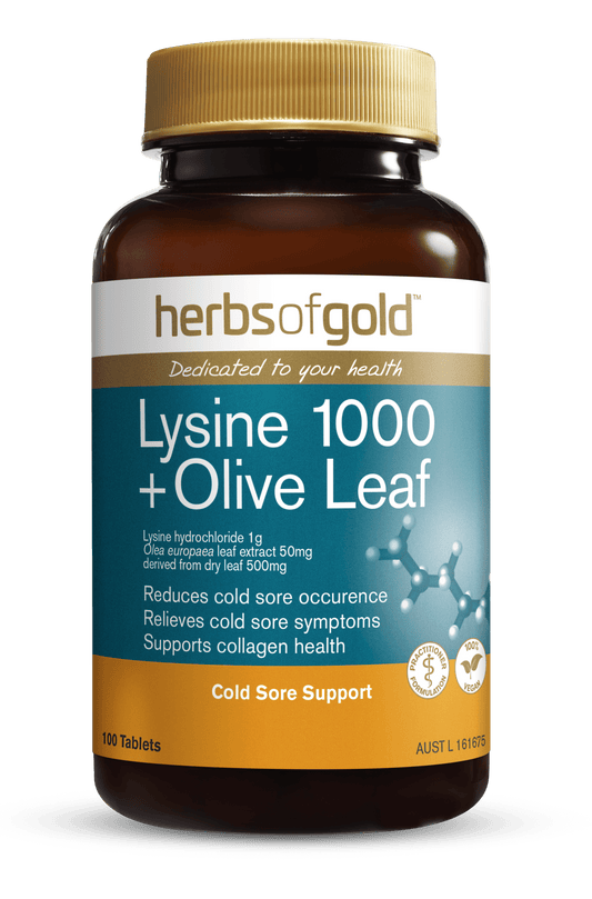 Hofg Lysine 1000 plus Olive Leaf