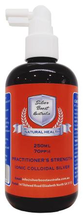 SBA Ionic Colloidal Silver Spray 70ppm
