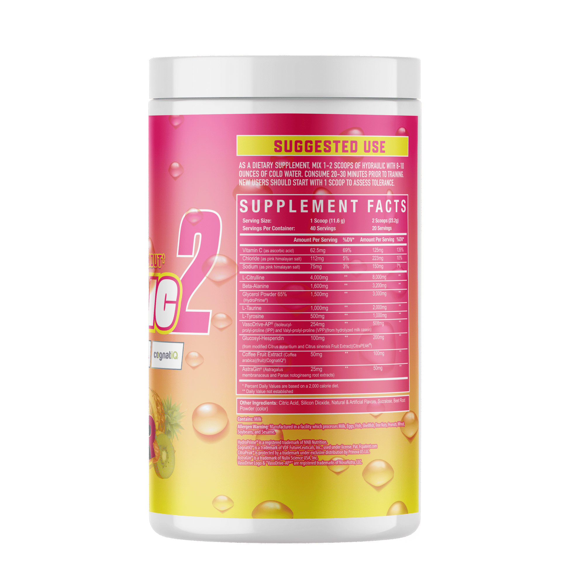 Axe & Sledge Hydraulic 40 Serves Juicy Nectar