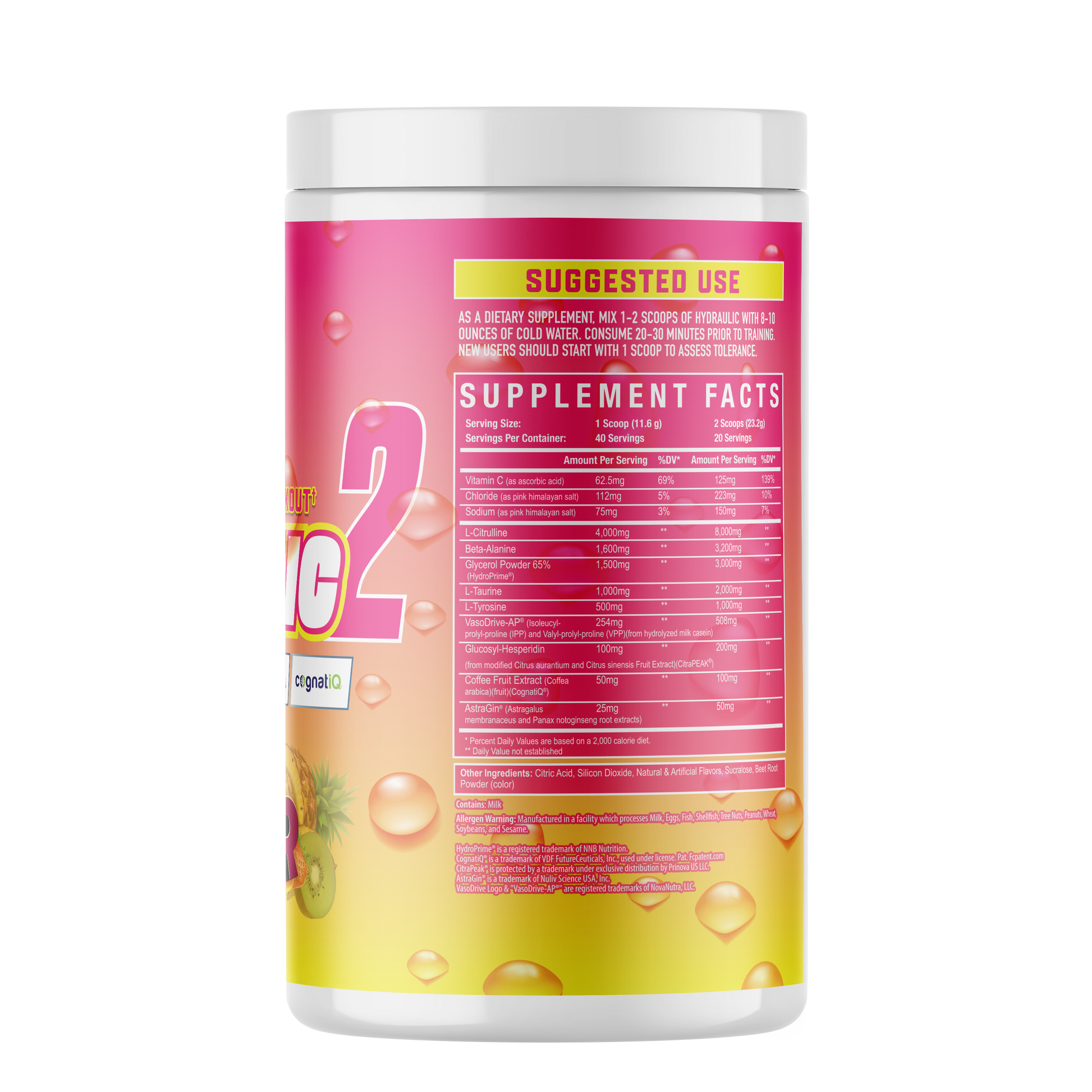 Axe & Sledge Hydraulic 40 Serves Juicy Nectar