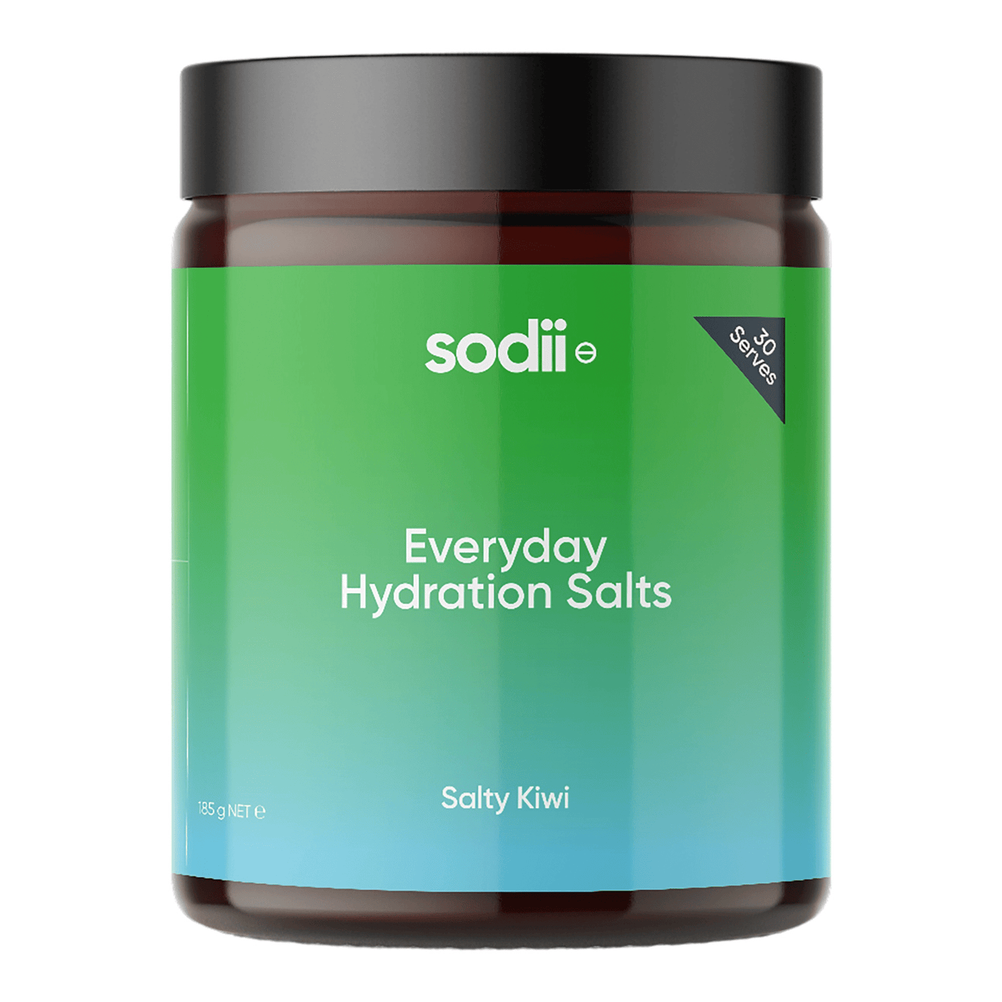Sodii Everyday Hydration Salts 185g Kiwi