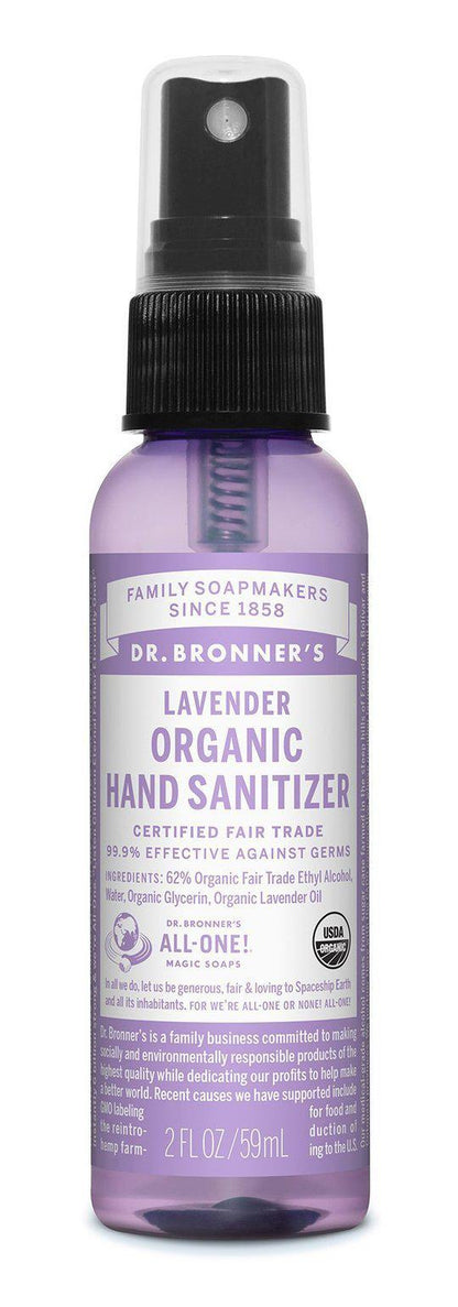 Dr Bronners Organic Hand Sanitizer