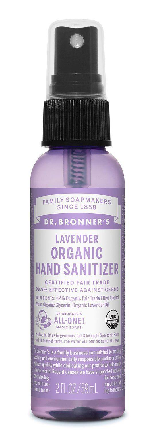 Dr Bronners Organic Hand Sanitizer
