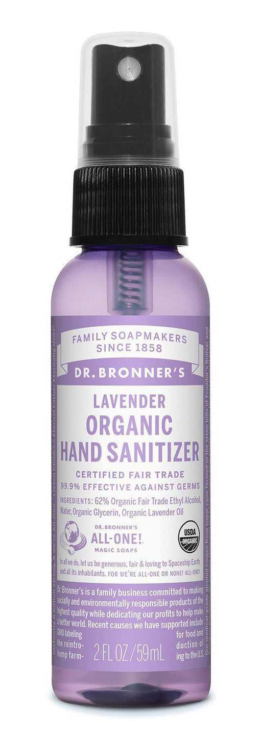 Dr Bronners Organic Hand Sanitizer