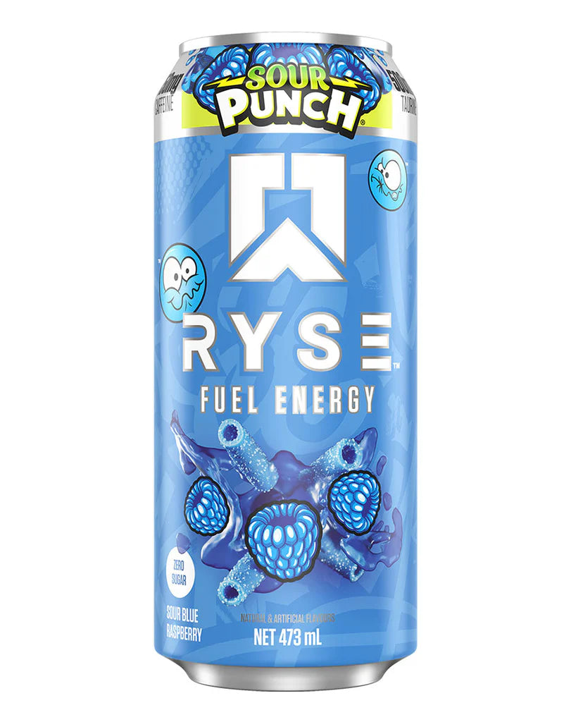 Ryse Fuel Energy RTD 473ml Sour Blue Raspberry