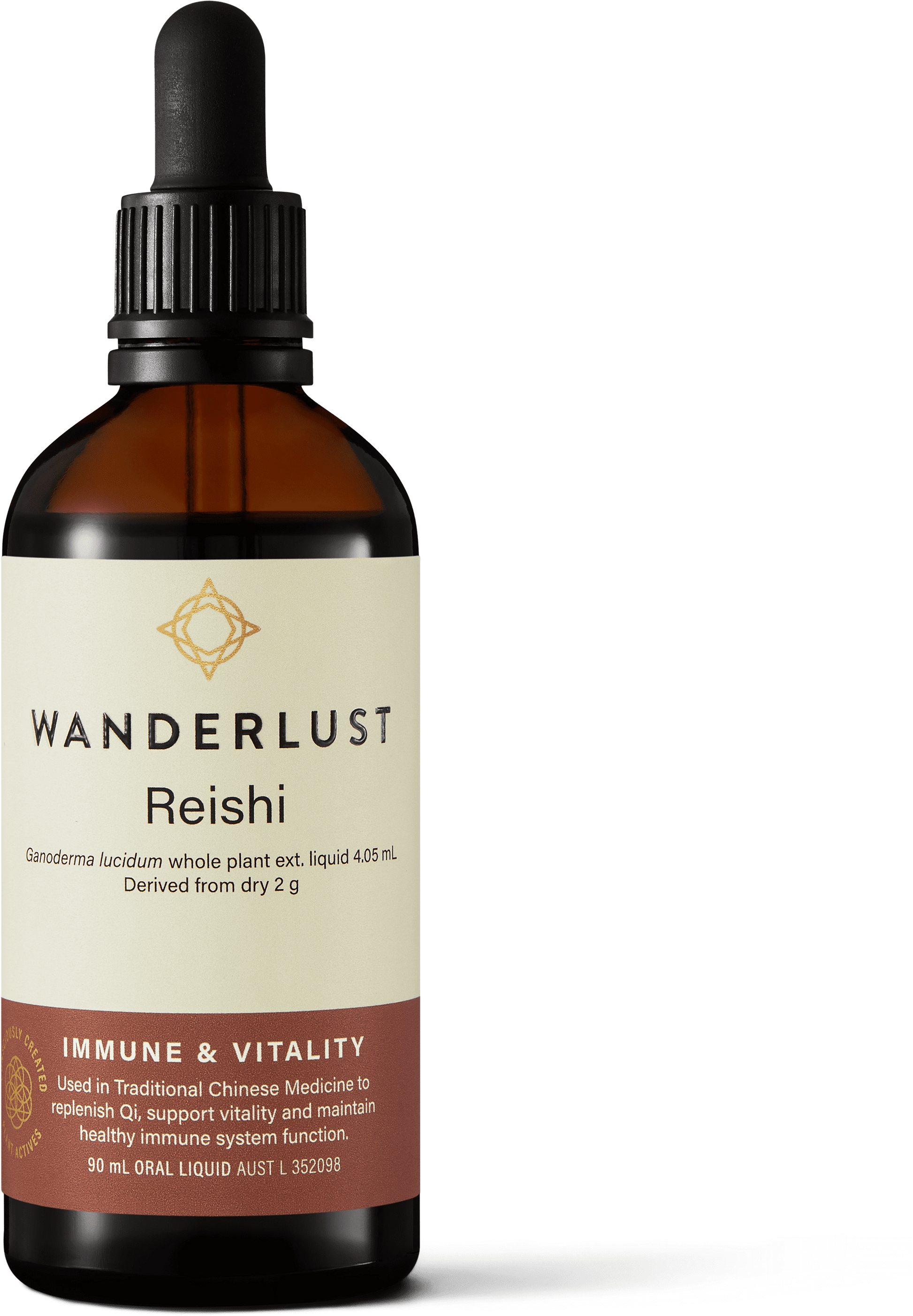 Wanderlust Reishi Mushroom Liquid 90ml