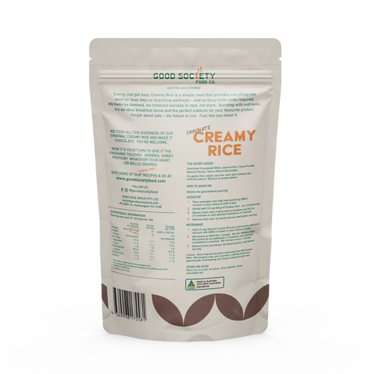 Good Society Creamy Rice