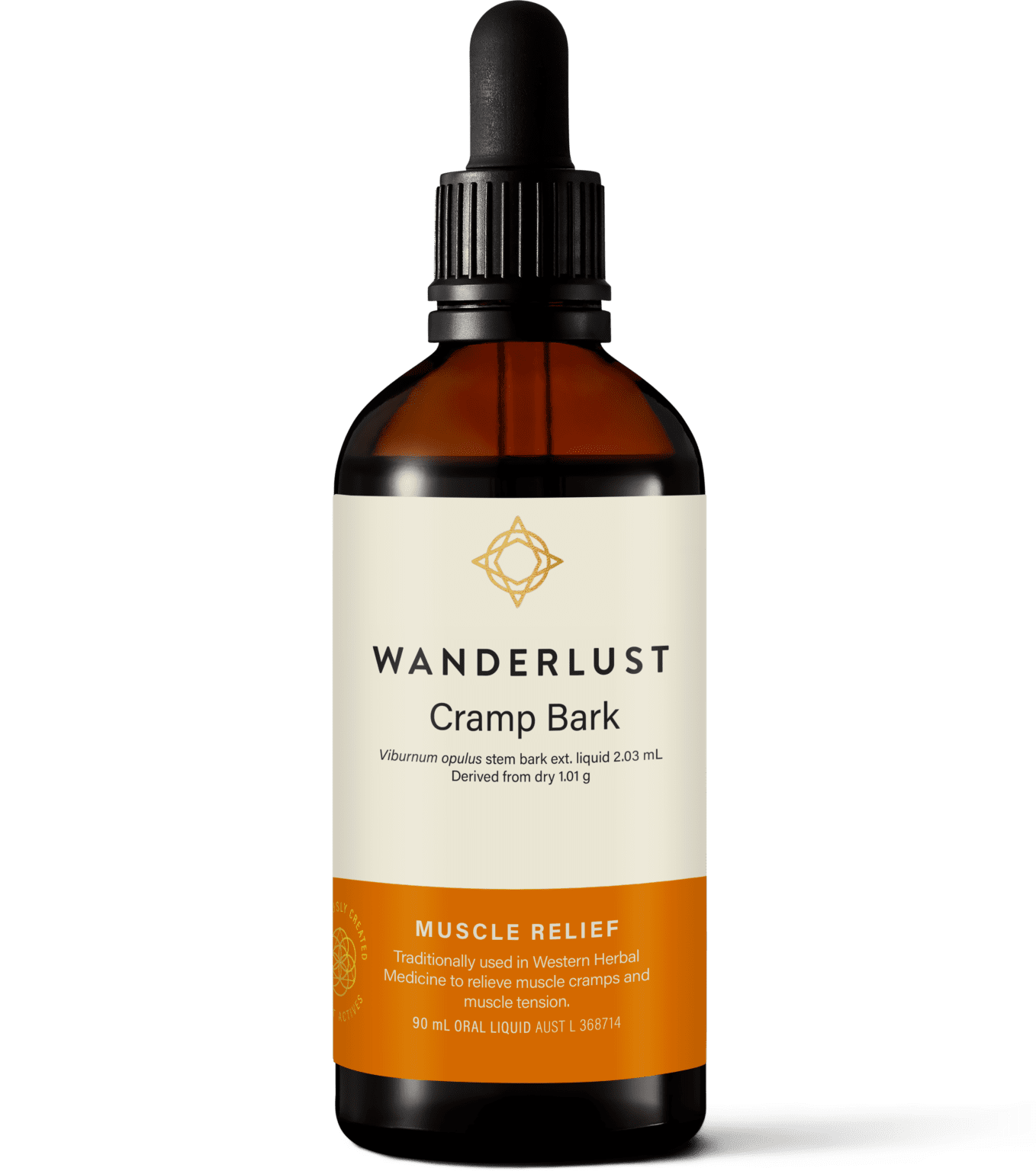 Wanderlust Cramp Bark Drops 90ml