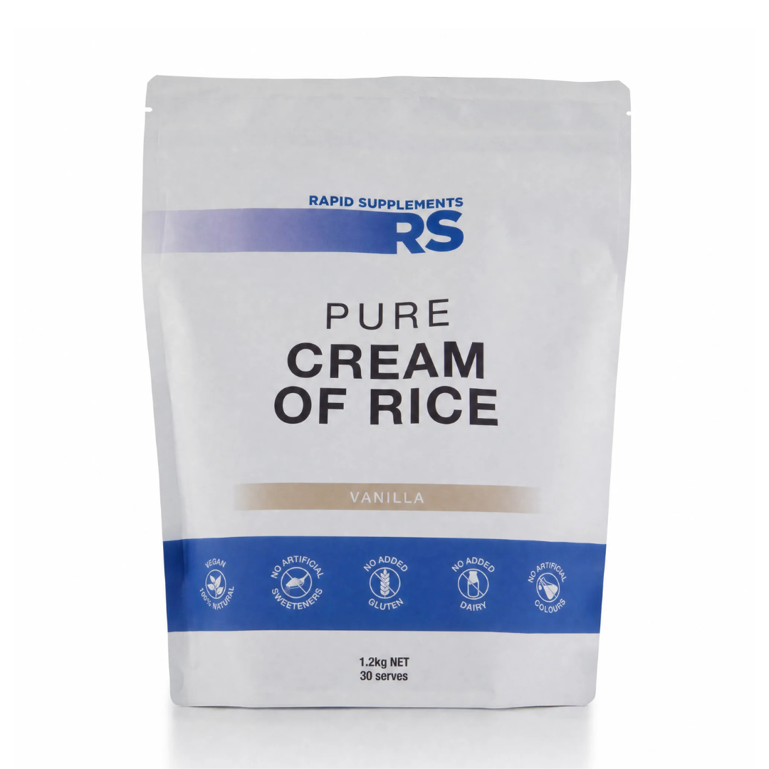 Rapid Supplements Cream of Rice 1.2kg Vanilla