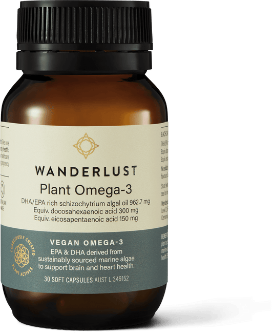 Wanderlust Plant Omega-3 30 Capsules