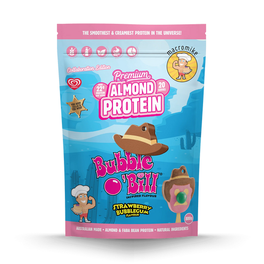 Macro Mike Almond Protein 800G Bubble O' Bill